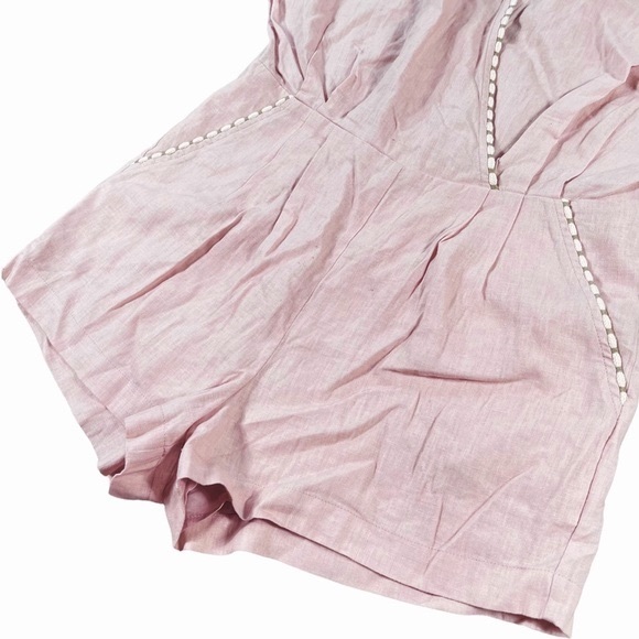 Vix Paula Hermanny size Xs light pink Marion mini jumper with white accents - Picture 7 of 13